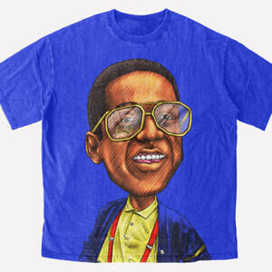 The Urkel Graphic Tee - Blue
